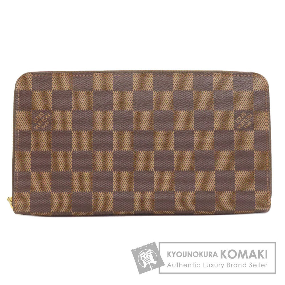 Louis Vuitton Zippy Organizer Long Wallet Damier Canvas